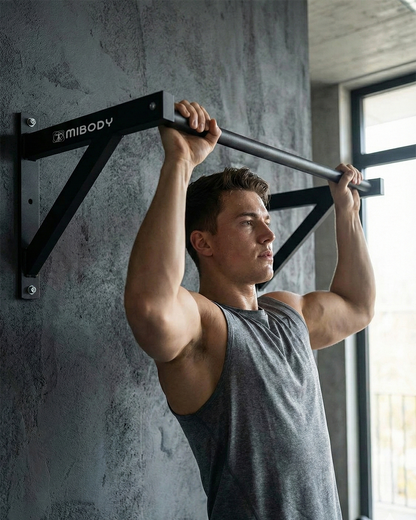Wall Mounted Bundle: Pull-Up Bar + Dip Bar