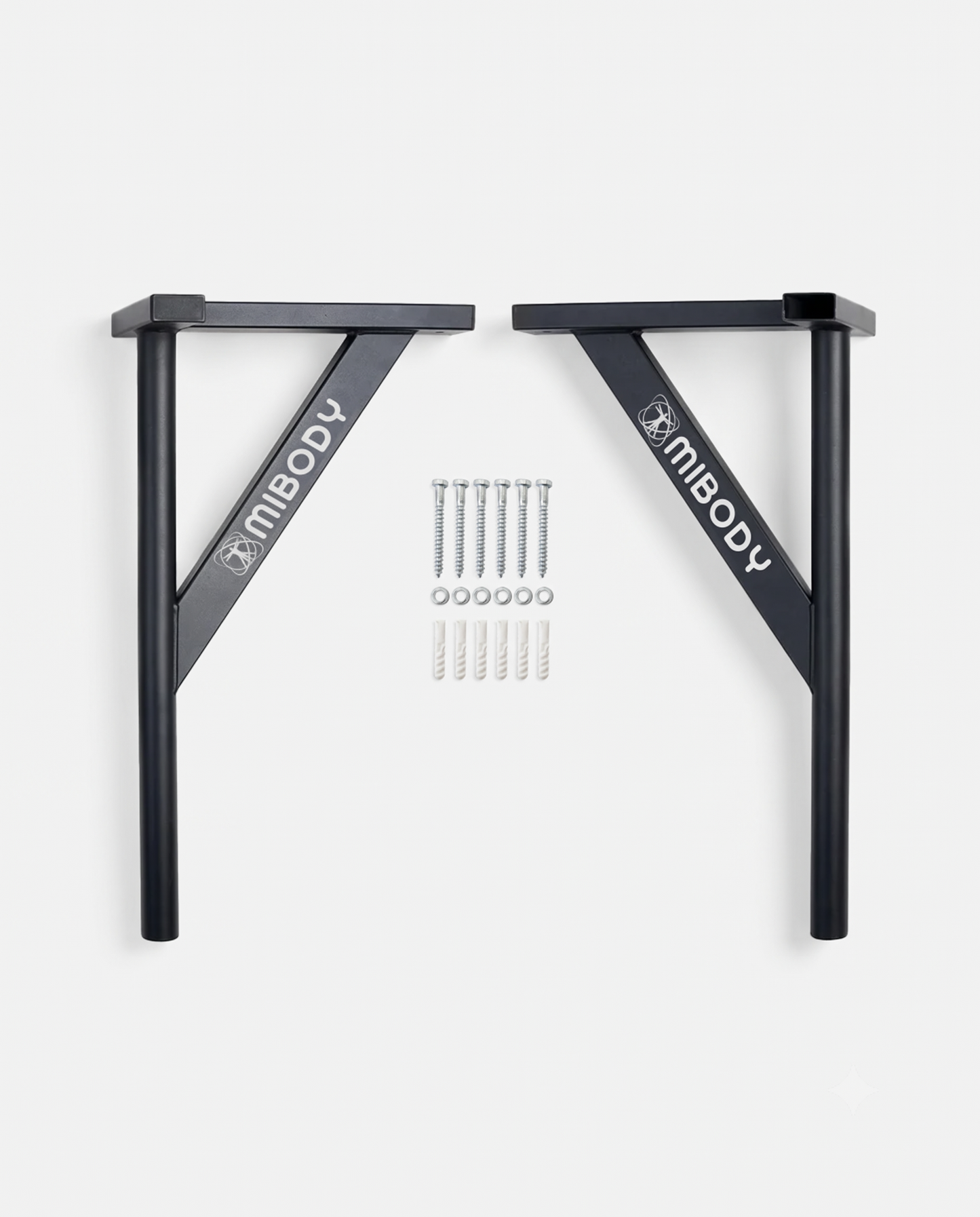 Wall Mounted Bundle: Pull-Up Bar + Dip Bar