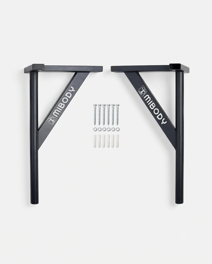 Wall Mounted Bundle: Pull-Up Bar + Dip Bar