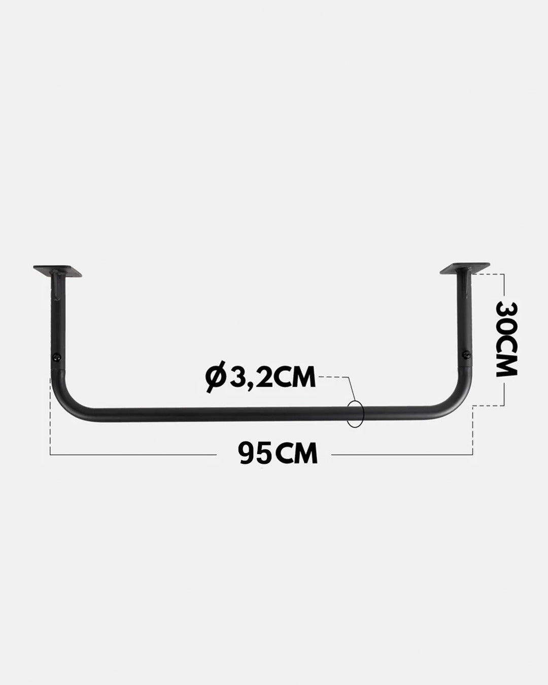Ceiling Mounted Pull-Up Bar - Pro